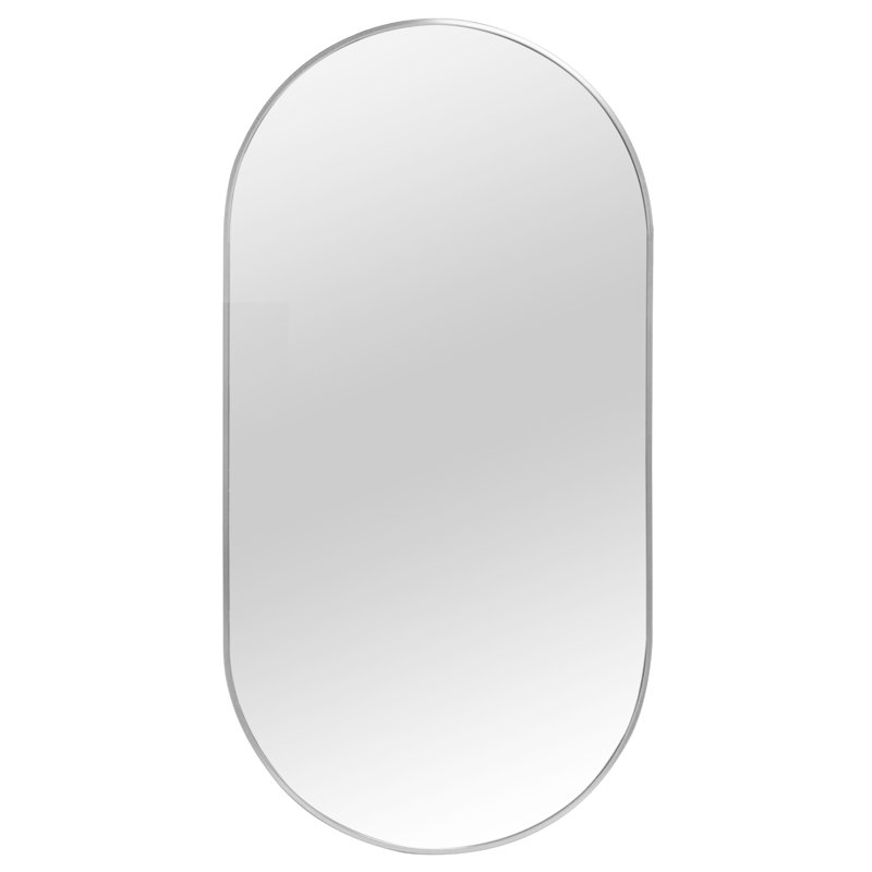 Etz Metal Wall Mirror, Gold, 80cm H x 40cm W