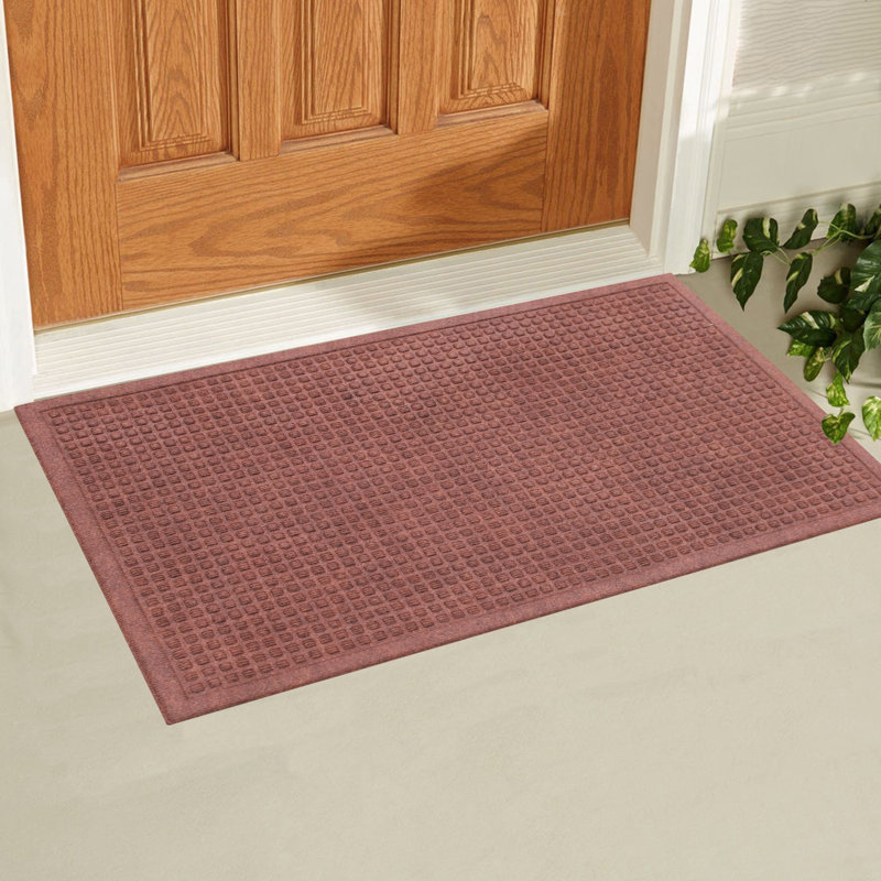 Paillasson WaterHog, Rectangle 2 pi x 3 pi, Rouge foncé