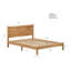 Lit en bois massif Maya Bed Farmhouse avec colonnes robustes et robustes - Style rustique-723889699