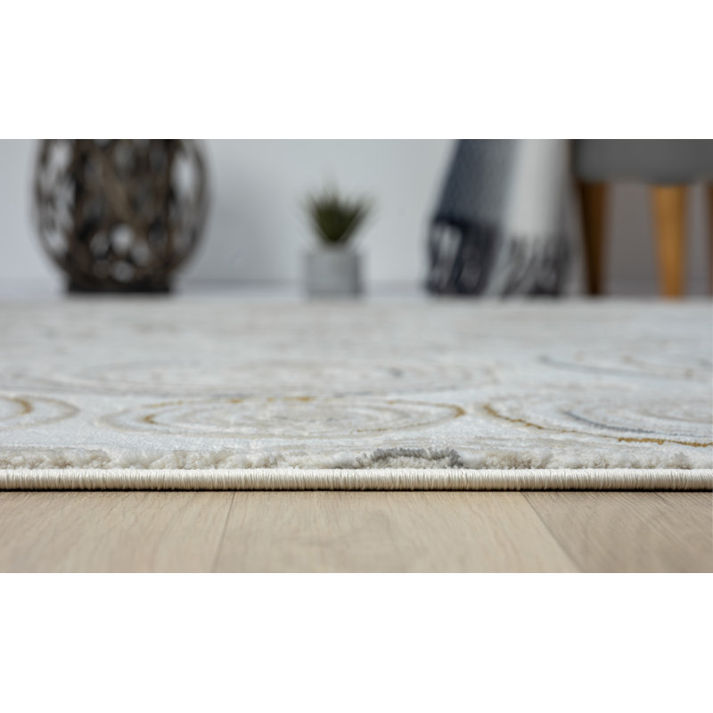 Penelope cream Rug, Rectangle 160 x 230cm