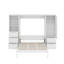 Grand lit escamotable avec tiroirs et tablettes-788849686