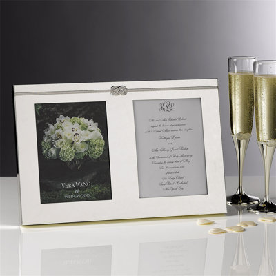 Vera Wang Infinity 5x7in Double Invitation Picture Frame
