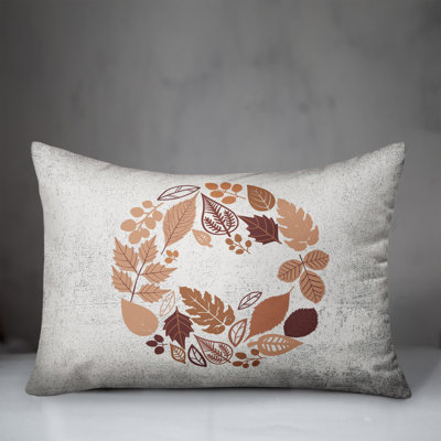 Leaves Rectangular Pillow Cover and Insert