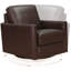 Chaise pivotante en cuir Vara-826901780