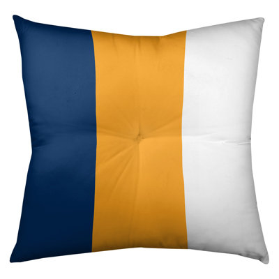 Striped Reversible Throw Pillow