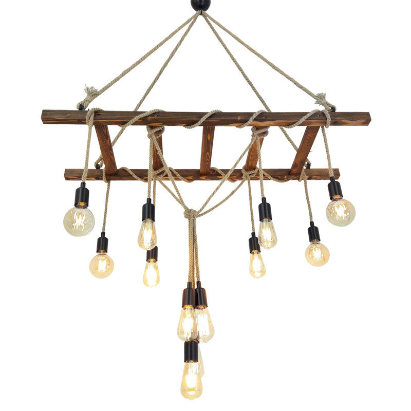 Lustre unique à 11 lumières Lytle