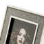 Nilde Silver Metal Picture Frame with Mat