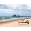 Diuna Outdoor Teak Chaise Lounge