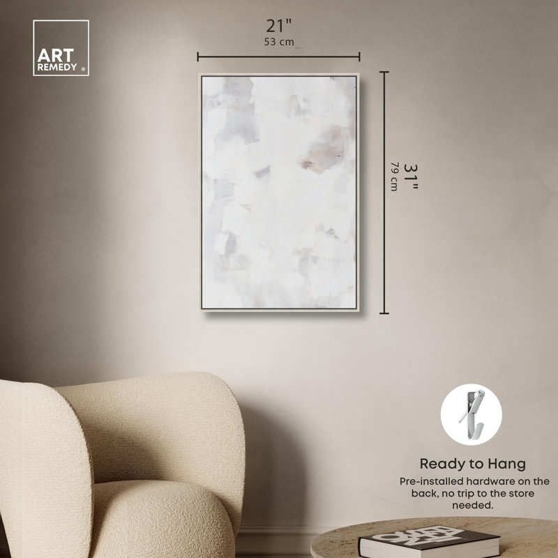 Art mural bohème blanc, art mural argenté, 20 x 30, H 31 po x l 21 po, Cadre argenté