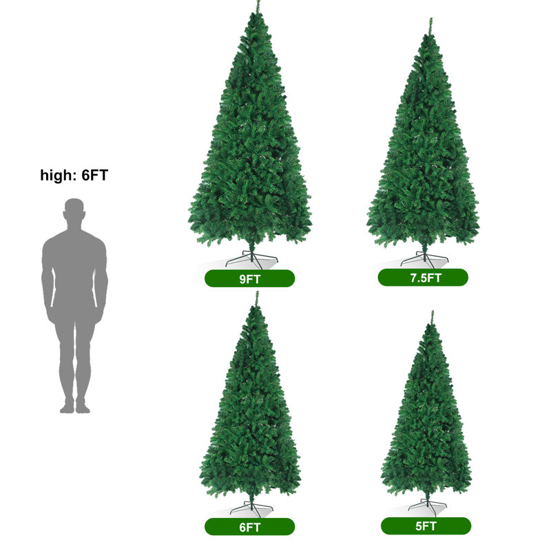 Arbre de Noël en cèdre, arbre de Noël synthétique, faux arbre de Noël, sélection idéale pour les fêtes, décorations de célébration (cèdre avec pommes de pin)