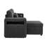 L-shaped Convertible Sofa Bed With Storage Chaise-959462260