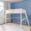 Lit mezzanine double en bois massif Epimentio par Harriet Bee-388967975