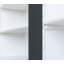 Bowland 240 cm H x 200 cm W Library Bookcase-585719451