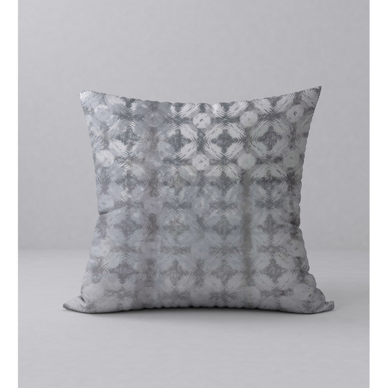 Belle housse de coussin carrée brillante et insert, 20 po x 20 po