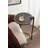 Monsanto Vegan Leather C-Shaped Side Table