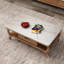 Table basse et meuble télé moderne et minimaliste avec rangement
