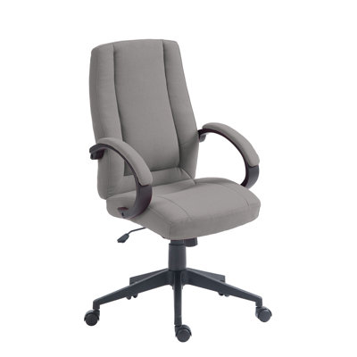 Lark Manor Thomson Twill and Fabric Office Chair