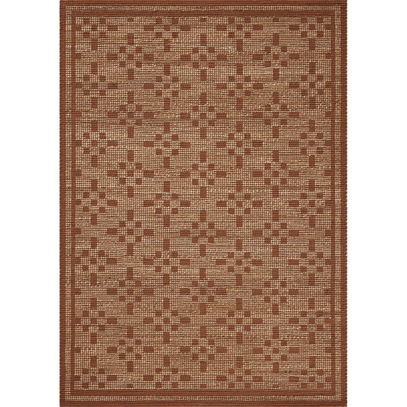 Chris Loves Julia x Loloi Judy Natural Spice Rug, Rectangle 9'3" x 13'