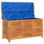 Alpen Home Phylicia 113cm W 0L Water Resistant Solid Wood Deck Box in Brown