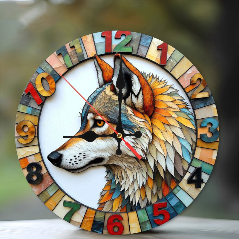 Horloge murale artistique artistique
