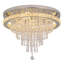 1 - Light Crystal LED Chandelier