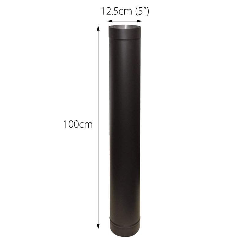 Steel Venting Kit, 12.5cm H x 100cm W x 12.5cm D