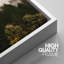«Misty Forest Landscape Brown Mountain Nature Decor», reproduction de photo sur toile 3 pièces-90847357-119405869