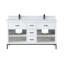 Ensemble de meuble-lavabo double 60 po Arva-477727193-477727192