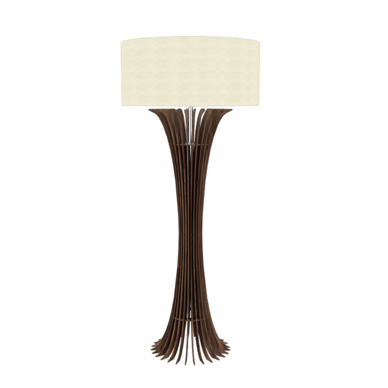 Stecche Di Legno Floor Lamp, American Walnut