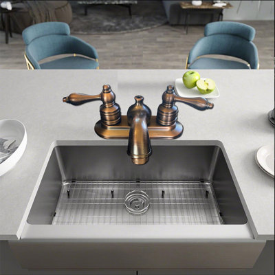 Robinet de cuisine à poignée double Banner