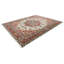 Tapis rose en laine noué à la main 12 pi 1 po x 15 pi 1 po
