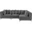 Canapé modulaire réversible en velours 108 po-82749473