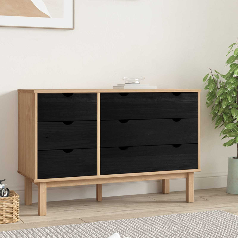 111cm Solid Wood Sideboard