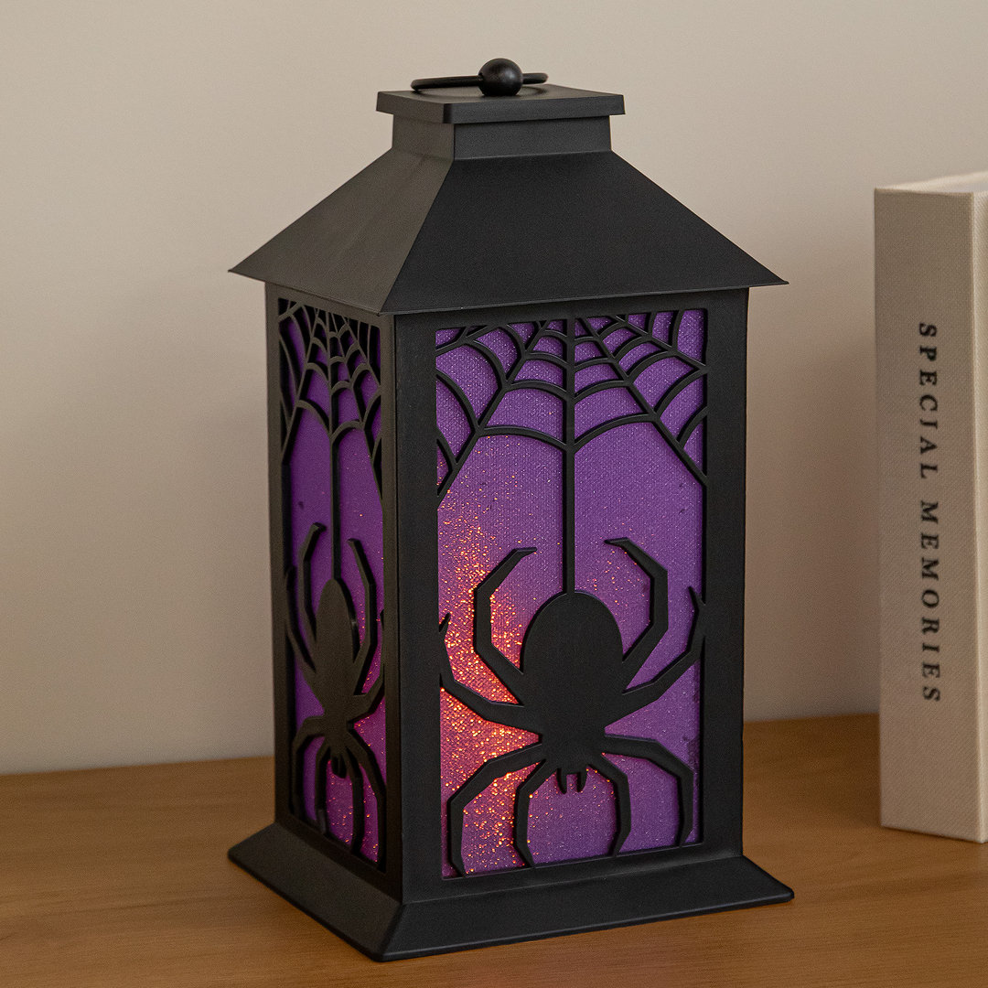 Rackhams Light 32Cm Battery Powered Up Spider Halloween Lantern With Leds - Image 8
