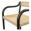 Kenny Solid Wood Arm Chair
