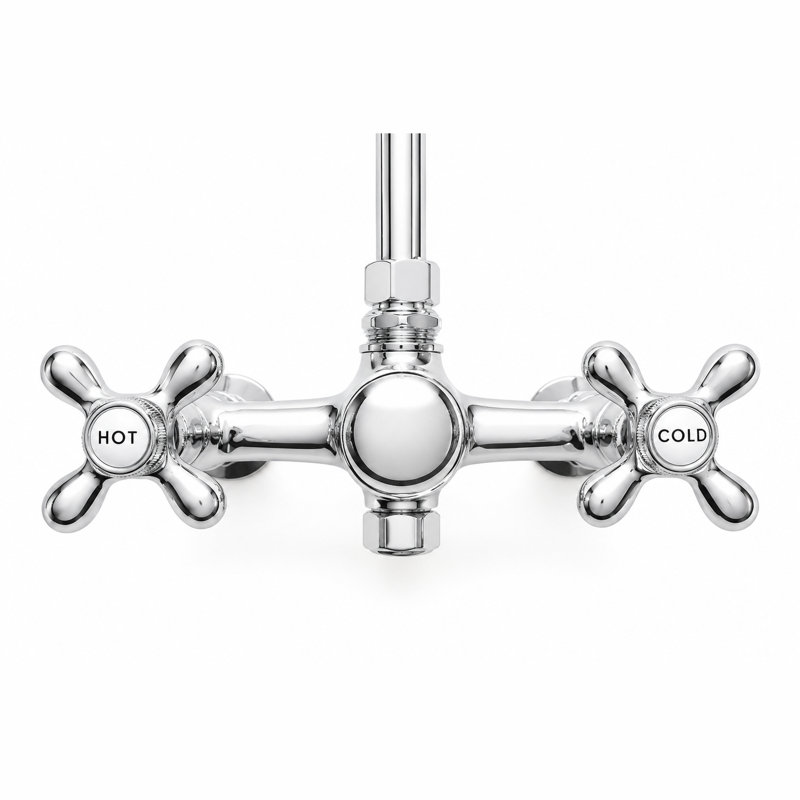 Système de douche 60 po Exposed, Chrome