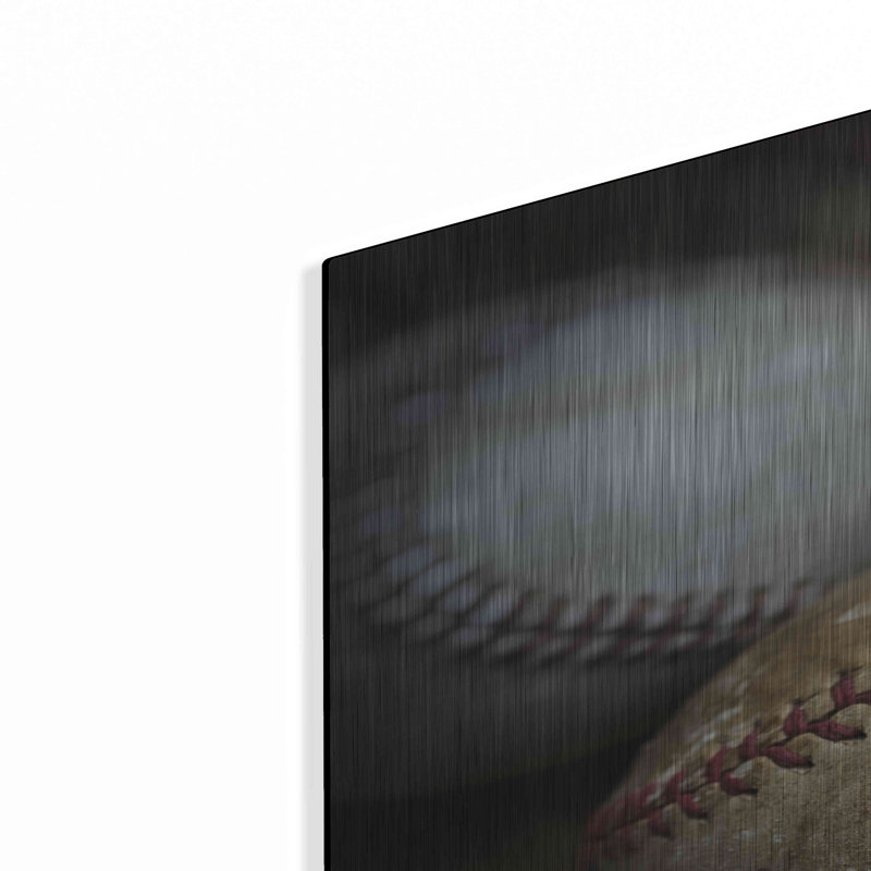«Old Baseball» par Edward M. Fielding, H 36 po x l 24 po