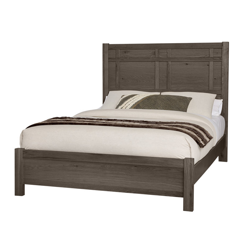 Architectual Bed Complete, Driftwood Gray, Queen