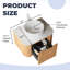 Meuble-lavabo flottant mural 24 po avec lavabo - conception moderne incurvée, rangement rayé en grain de bois et lavabo en céramique pré-assemblé-610258085-610258087
