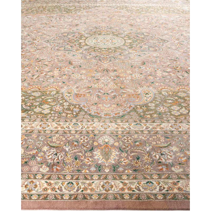 Classic One-of-a-Kind 12' 0" x 17' 9" Hand Knotted Area Rug
