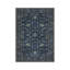 Tapis floral bleu marine 5 pi x 7 pi pour chambre de jeu
