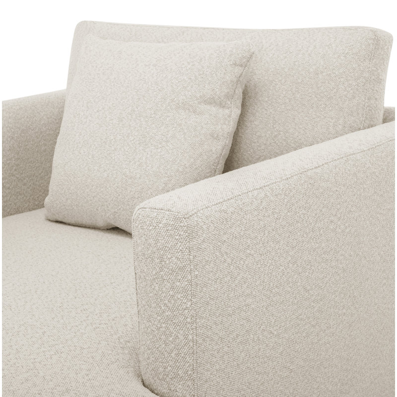 Bryn Chaise Lounge, Oyster Boucle