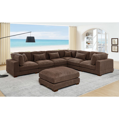 Corto Nine Piece Oversized Reversible Corner Sectional
