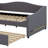 Upholstered Daybed With Light And Trundle-432381082