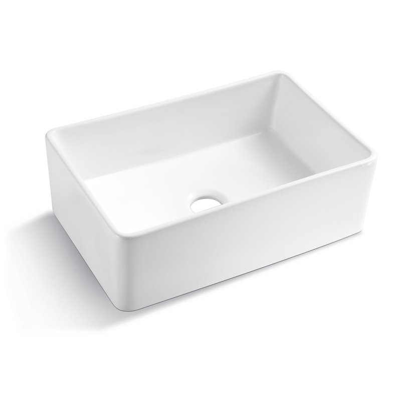 Évier de cuisine à simple cuve en céramique 30 x 20 Topcraft
