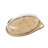 Delight King Rectangle High Borosilicate Glass, Bamboo 2 Piece Baker Bakeware Set