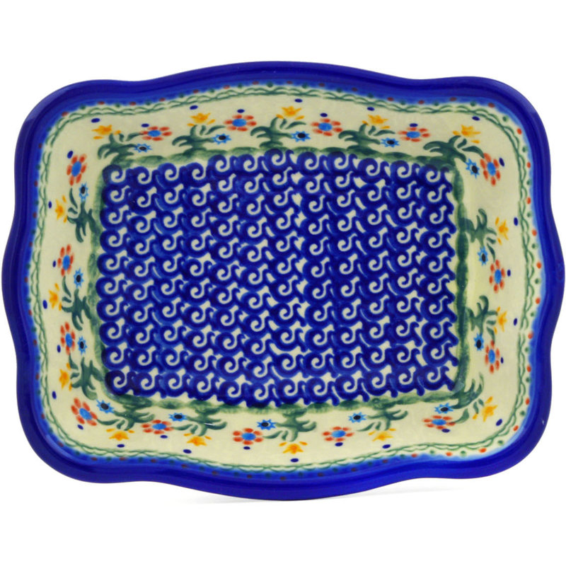 The Holiday Aisle® Rowberrow Rectangle Stoneware Baker Bakeware