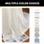 Paire de rideaux semi-transparents en polyester avec passe-tringle Joe -187810565-187810587