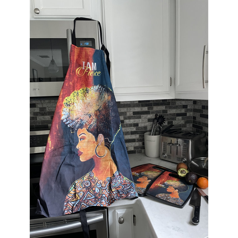 Tablier, «I Am Fierce», art par Sylvia «Gbaby» Phillips
