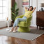 Upholstered Swivel Armchair-2037472830